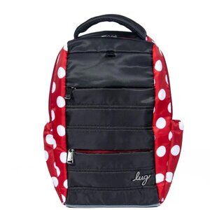 Lug Hopper Backpack Crimson Large Dot Disney Minnie Mouse Polka Dots